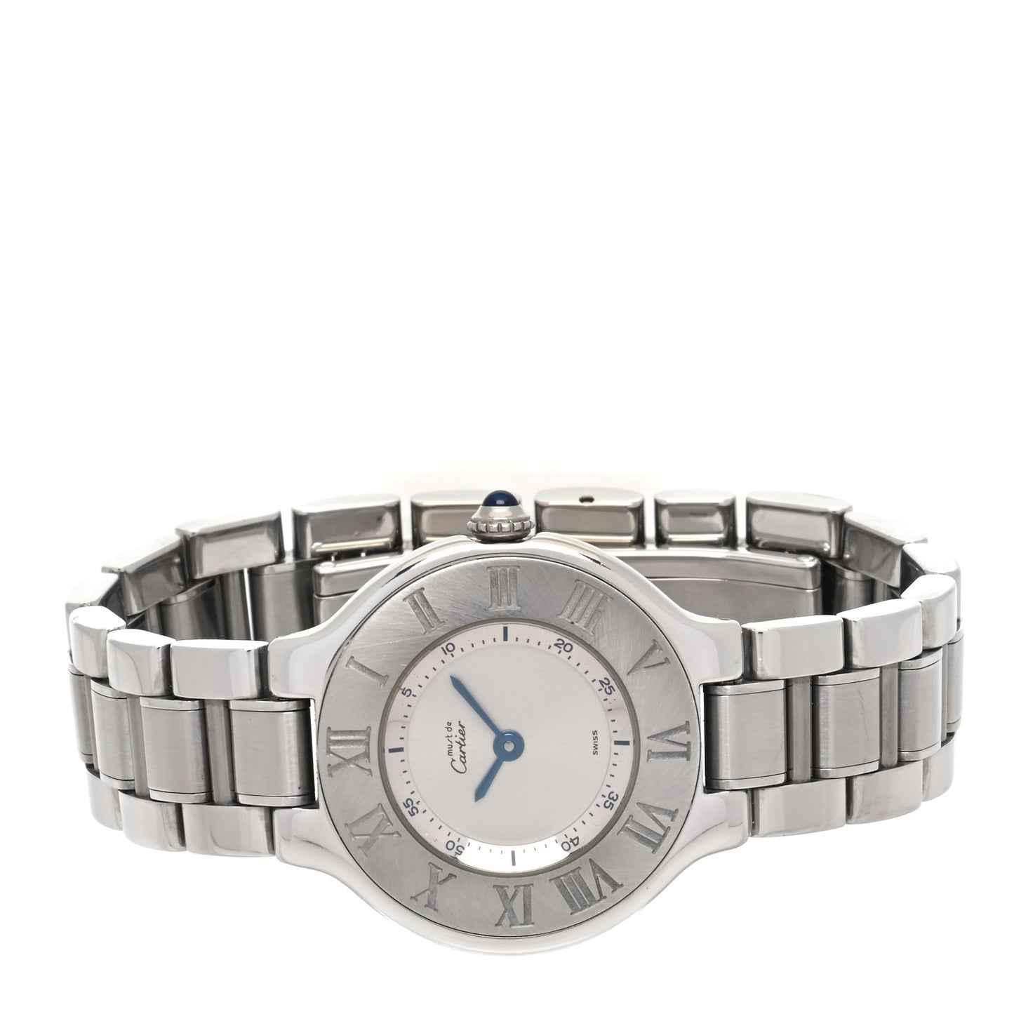 Stainless Steel 28mm Must De 21 Quartz Watch