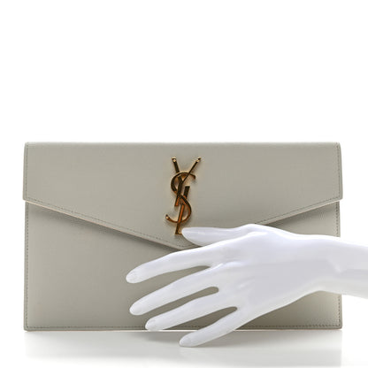 Saint Laurent Grain De Poudre Uptown Pouch Crema Soft 2 of 7