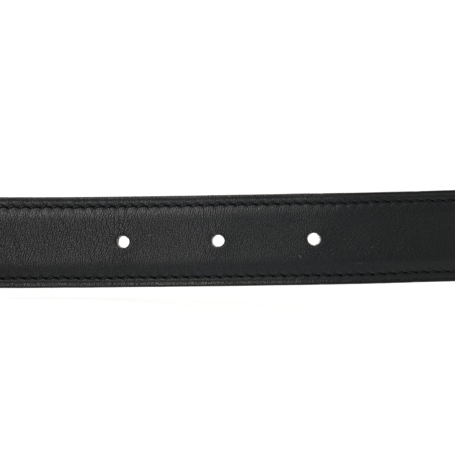 Swift Epsom 24mm Mini Belt 85 Black Gold