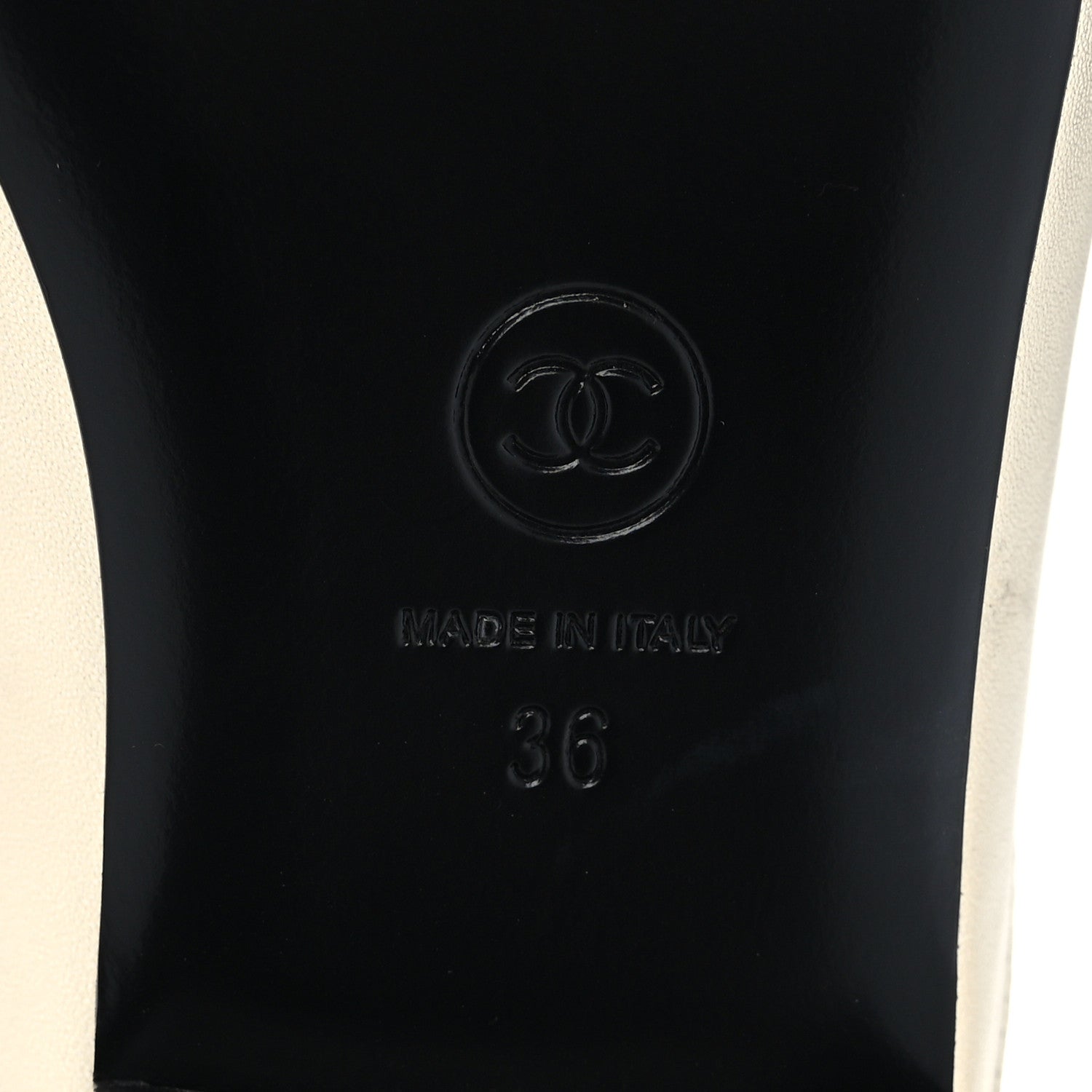 Chanel Metallic Lambskin Chain Braided Mules 36 Light Gold 8 of 8