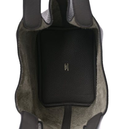 Hermes Taurillon Clemence Picotin Lock 18 PM Etain 5 of 9