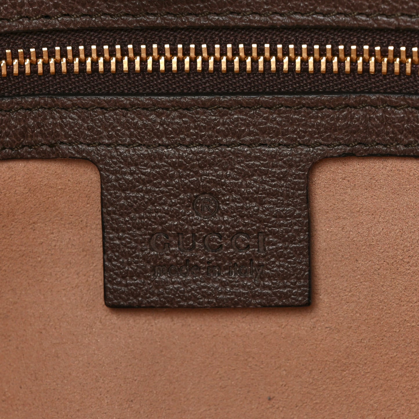 GG Supreme Monogram Medium Ophidia Shopping Tote Brown