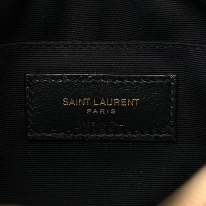 Saint Laurent Calfskin Matelasse Monogram Lou Camera Bag Dark Beige 6 of 10