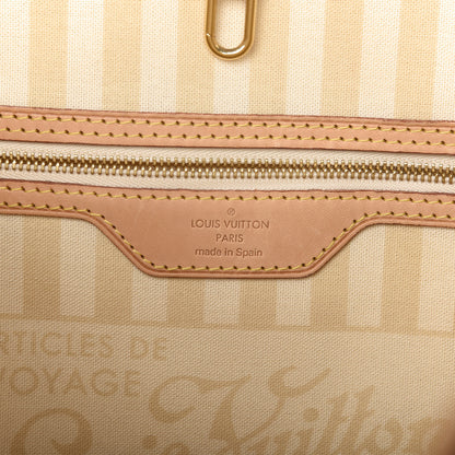 Louis Vuitton Monogram Rayures Neverfull MM 6 of 16
