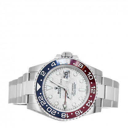 Rolex 18K White Gold Meteorite 40mm Oyster Perpetual Date GMT Master Ⅱ Watch 126719BLRO 2 of 5