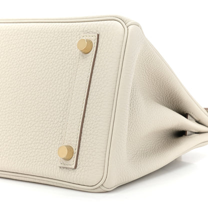 Hermes Togo Birkin 25 Beton 7 of 9