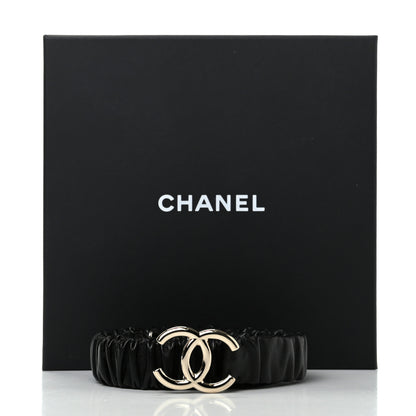 Chanel Calfskin CC Belt 85 34 Black 4 of 4