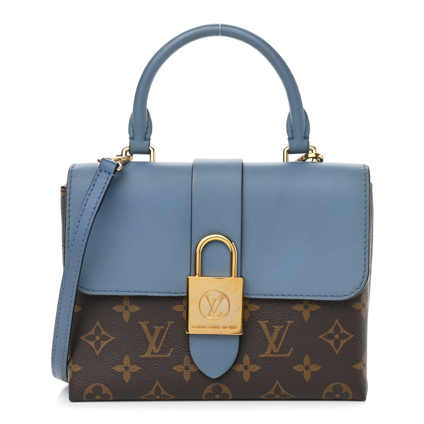Monogram Locky BB Blue Jean