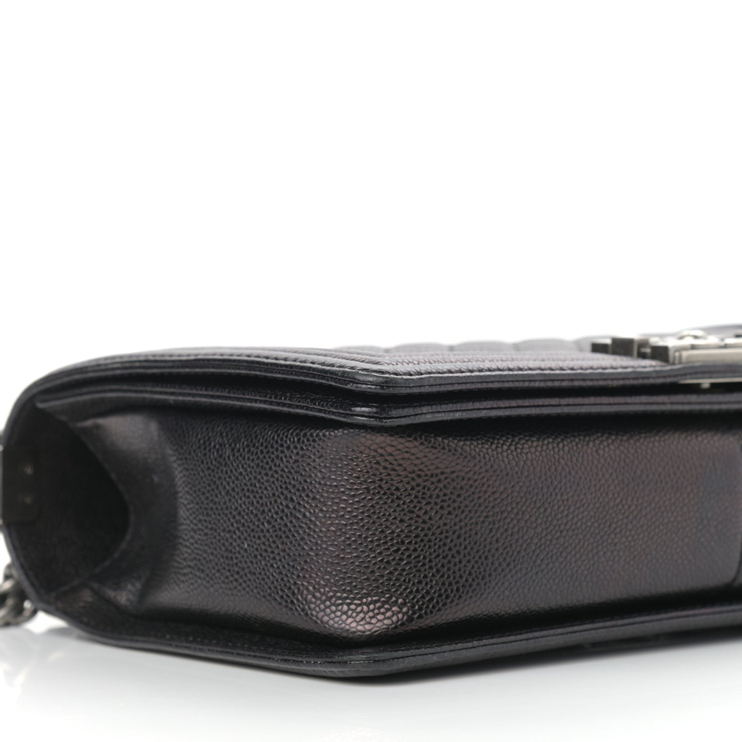 Caviar Quilted New Medium Boy Flap Black
