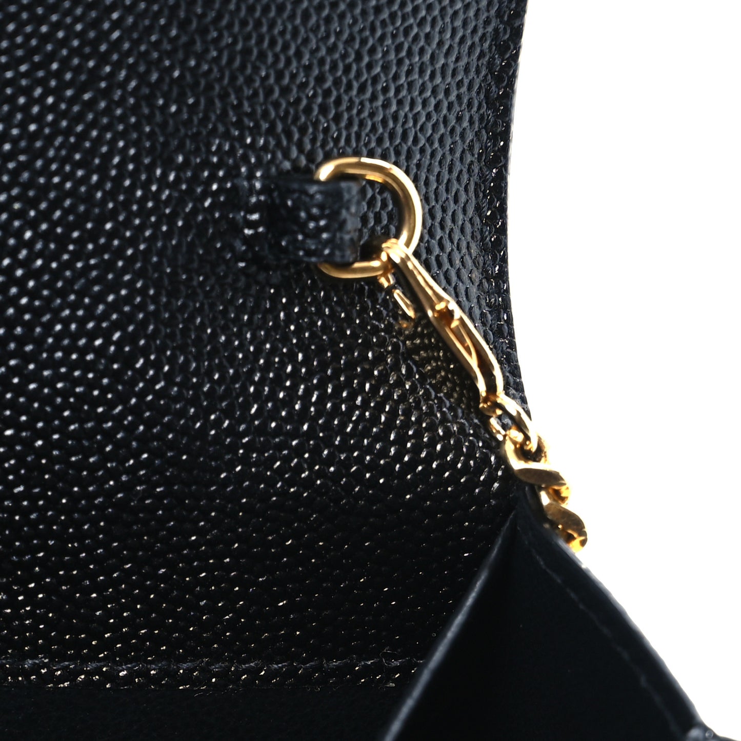 Grain de Poudre Uptown Chain Wallet Black