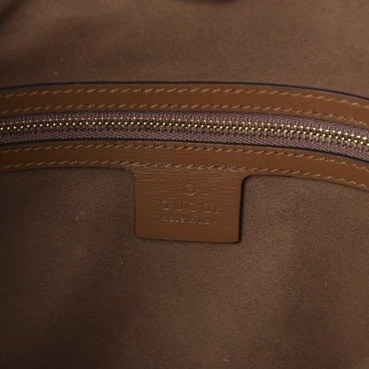 Gucci Boarded Plutone Calfskin Medium Arli Shoulder Bag Nocciola 6 of 9