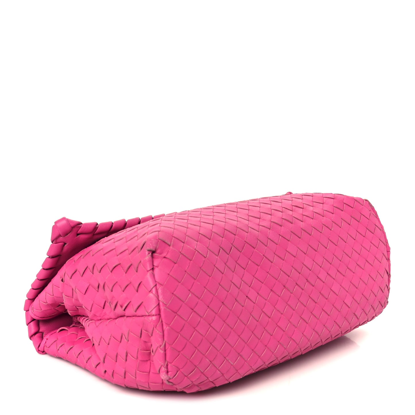 Nappa Intrecciato Large Olimpia Bag Rosa Shock