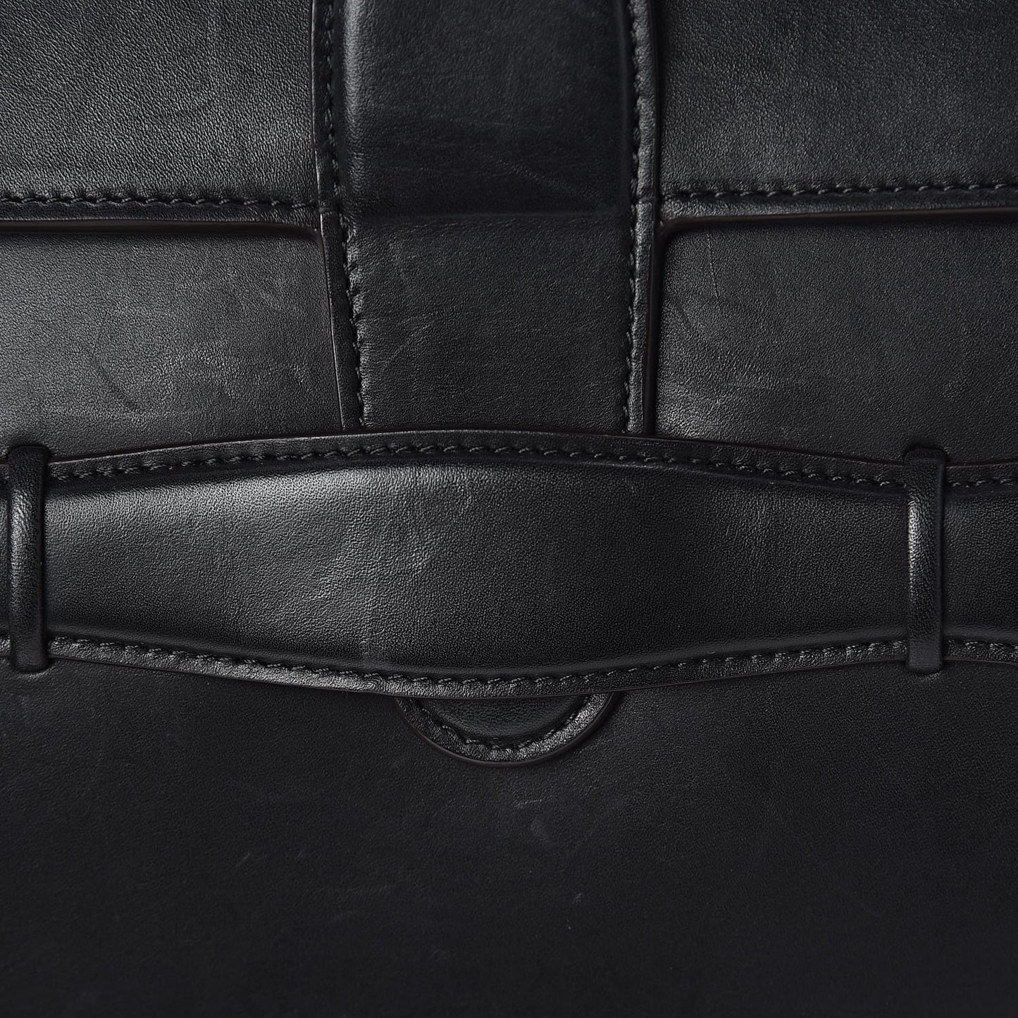 Natural Calfskin Medium Symmetrical Bag Black