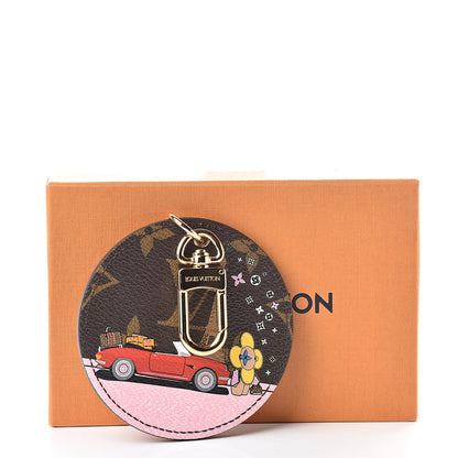 Louis Vuitton Monogram 2019 Christmas Animation Paris Bag Charm Key Ring 4 of 4