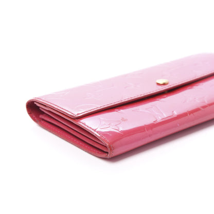 Louis Vuitton Vernis Sarah Wallet Fuchsia 7 of 8