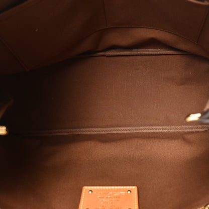 Louis Vuitton Calfskin Monogram Shopper Tote MM 5 of 9