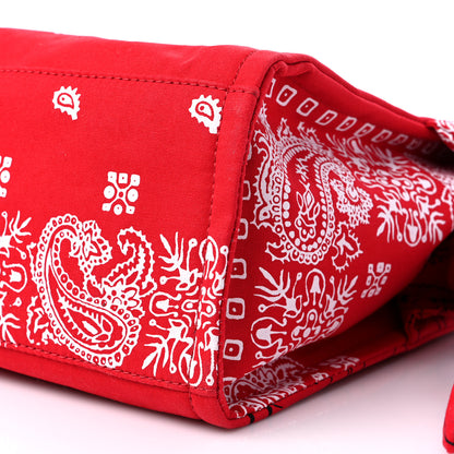 Marc Jacobs Bandana Medium The Tote Bag Red 9 of 9