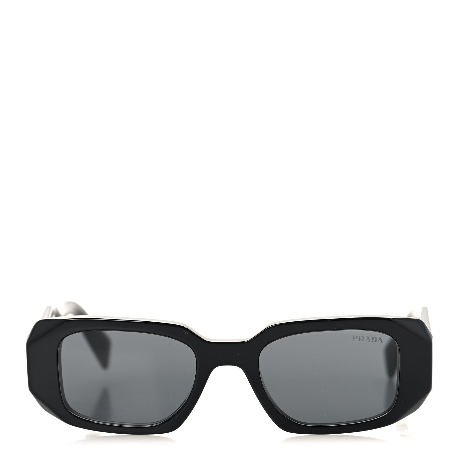 Prada Acetate Symbole Sunglasses SPR 17W Black 2 of 7