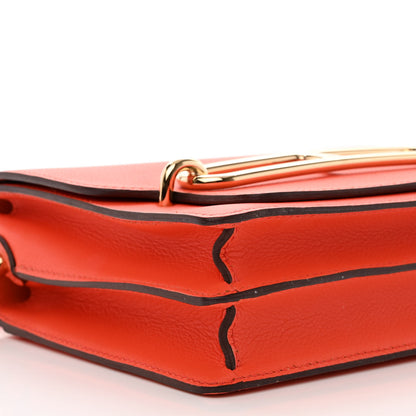 Hermes Evercolor Mini Sac Roulis Orange Poppy 9 of 11