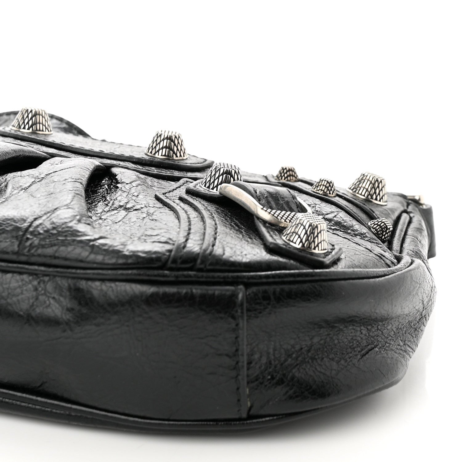 Balenciaga Agneau Arena Le Cagole Mini Purse With Chain Black 10 of 10