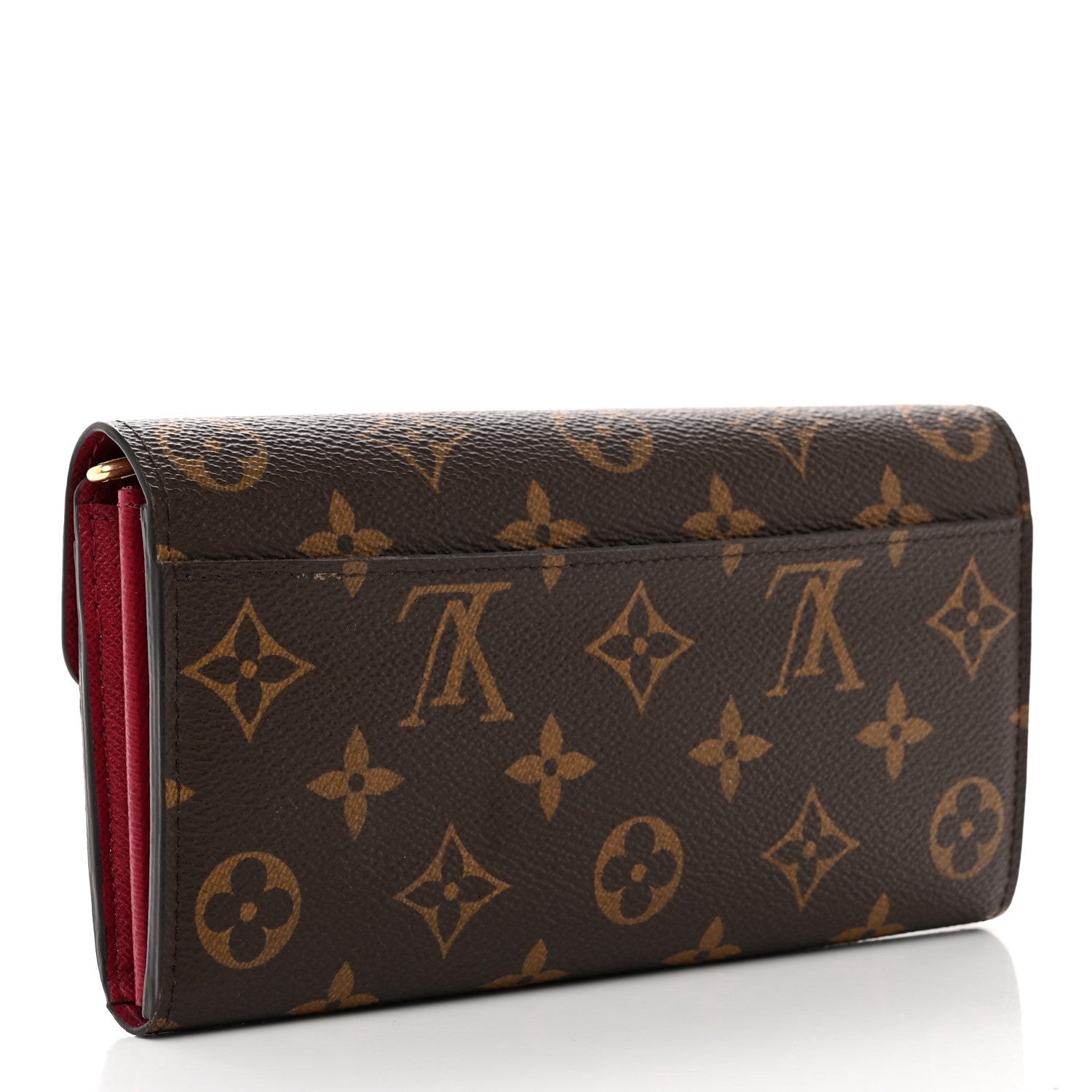 Louis Vuitton Monogram Sarah Wallet NM Fuchsia 3 of 7
