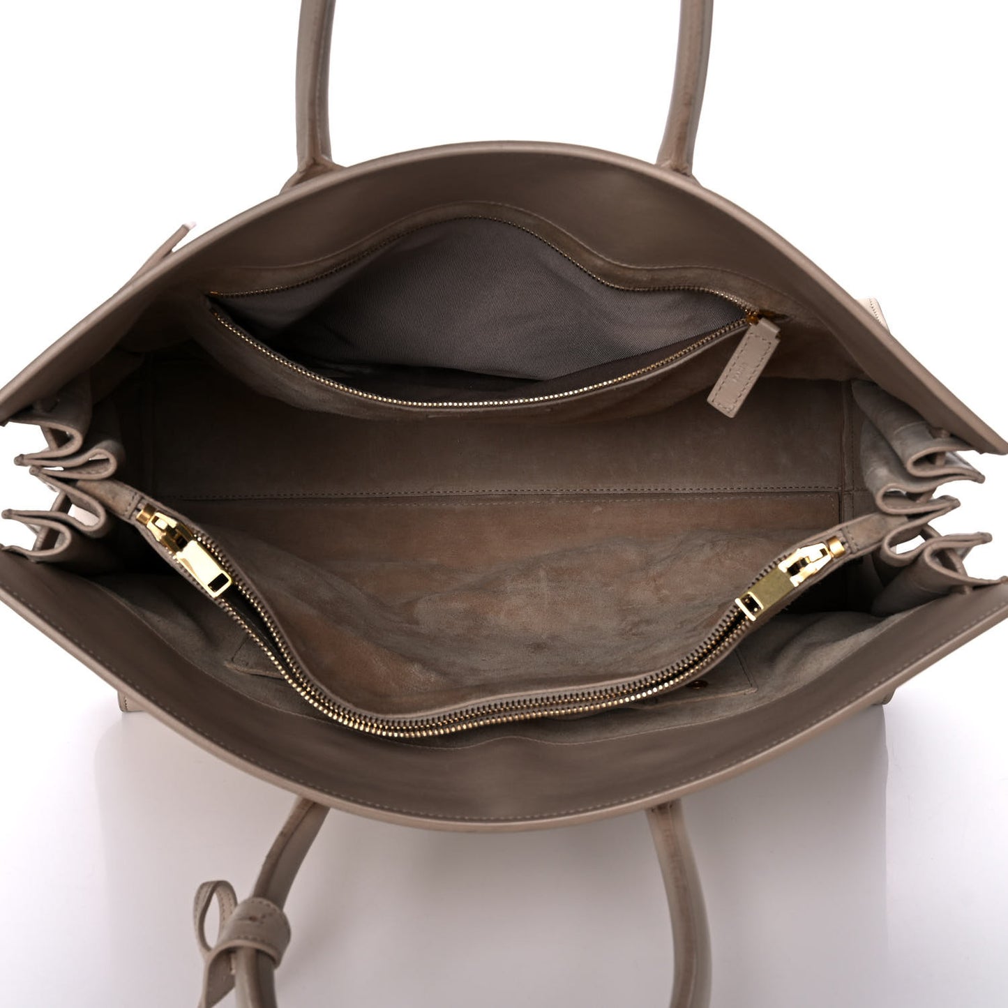Calfskin Large Sac de Jour Carryall Nude Powder