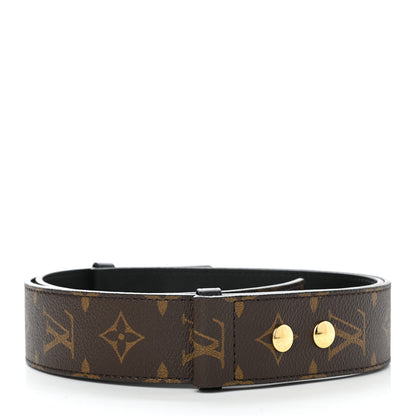 Louis Vuitton Monogram Bandouliere Shoulder Strap Black 3 of 6