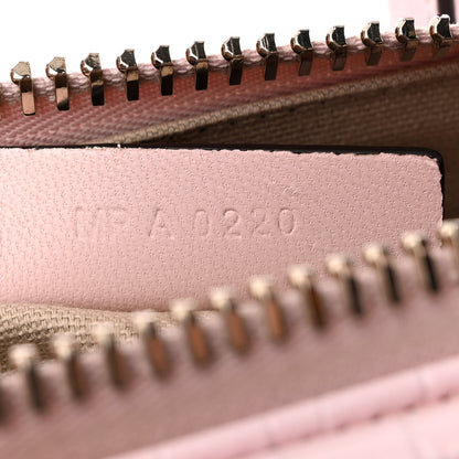 Givenchy Calfskin Crocodile Embossed Mini Antigona Pink 7 of 10