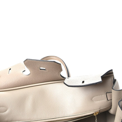 Hermes Togo Birkin 35 Gris Tourterelle 10 of 36