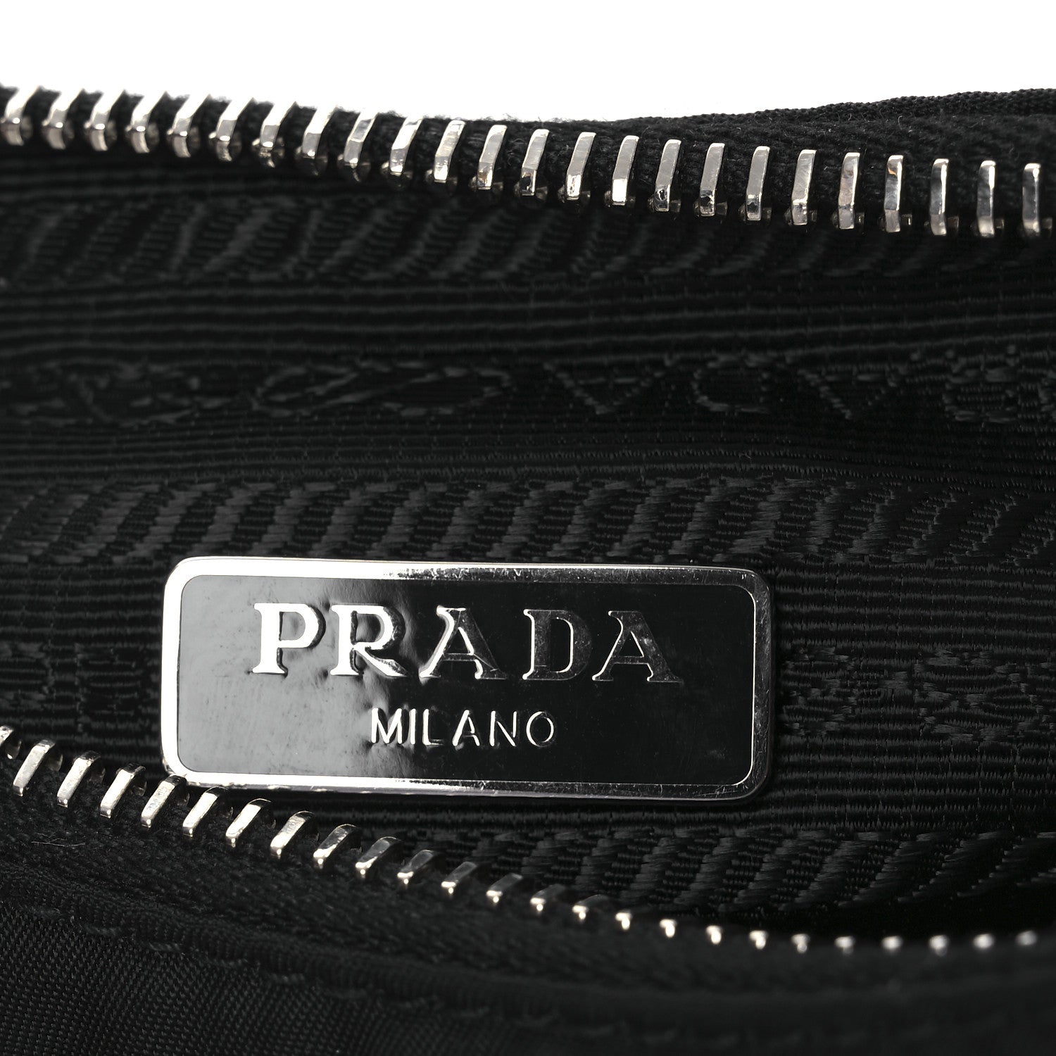 Prada Nylon Re-Edition 2005 Shoulder Bag Black 6 of 11