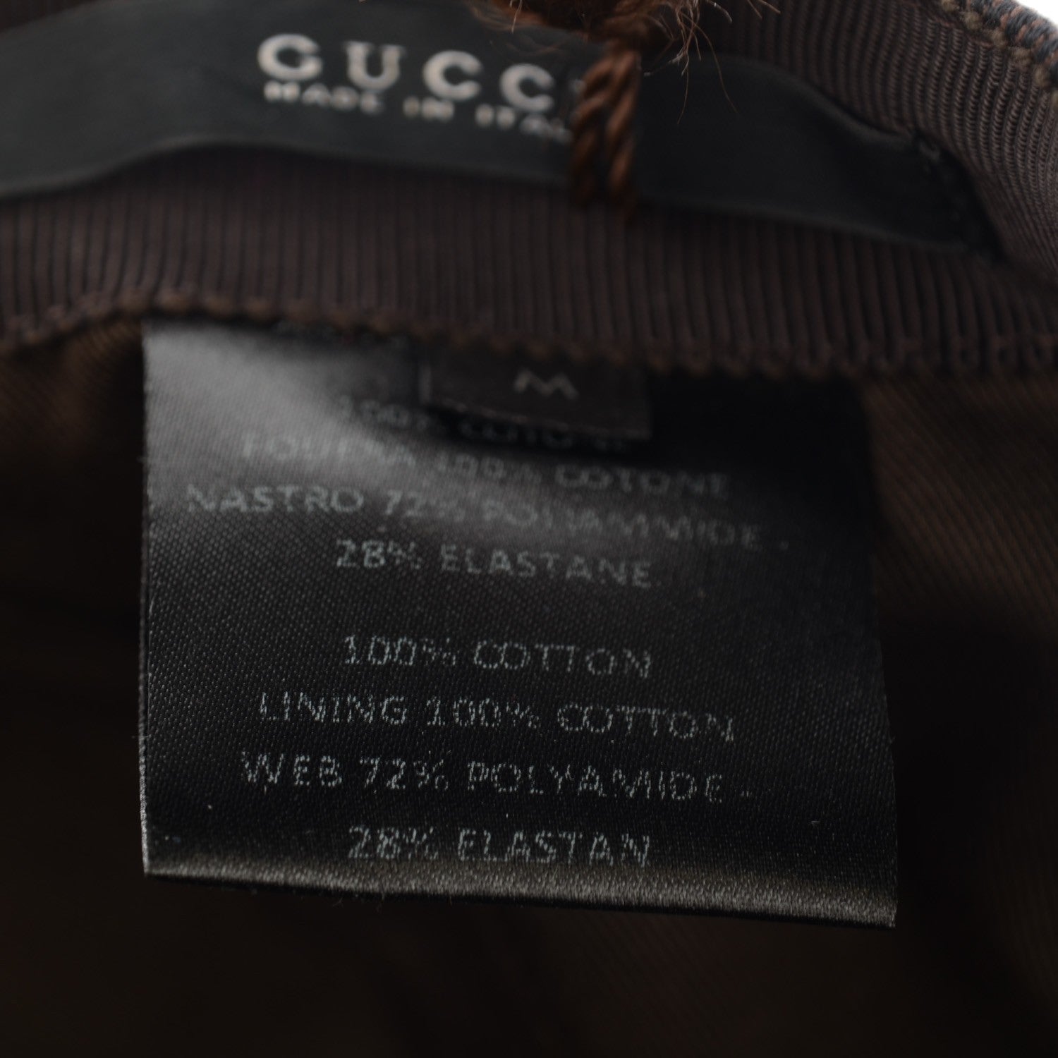 Gucci Monogram Web Baseball Hat M Black 7 of 9