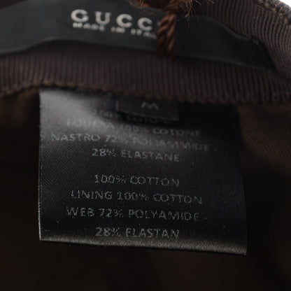 Gucci Monogram Web Baseball Hat M Black 7 of 9