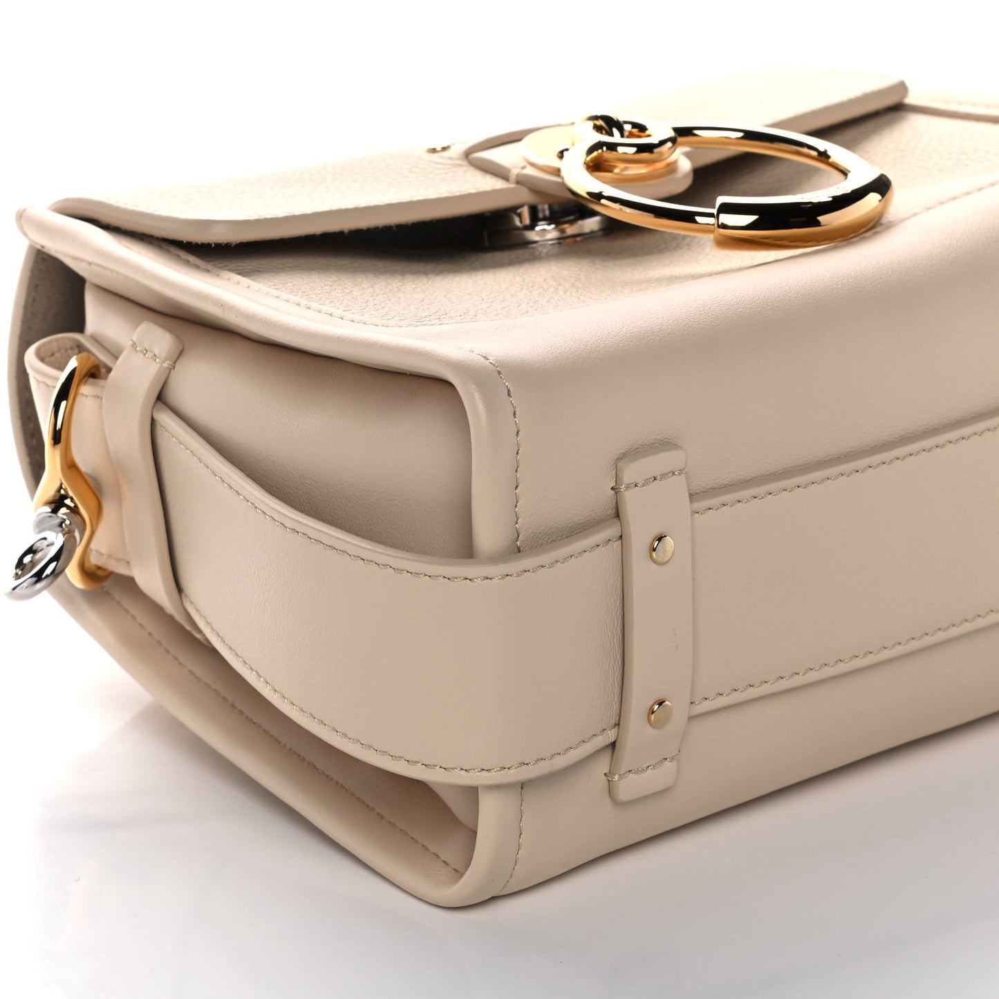 Calfskin Mini Tess Day Bag Sweet Beige