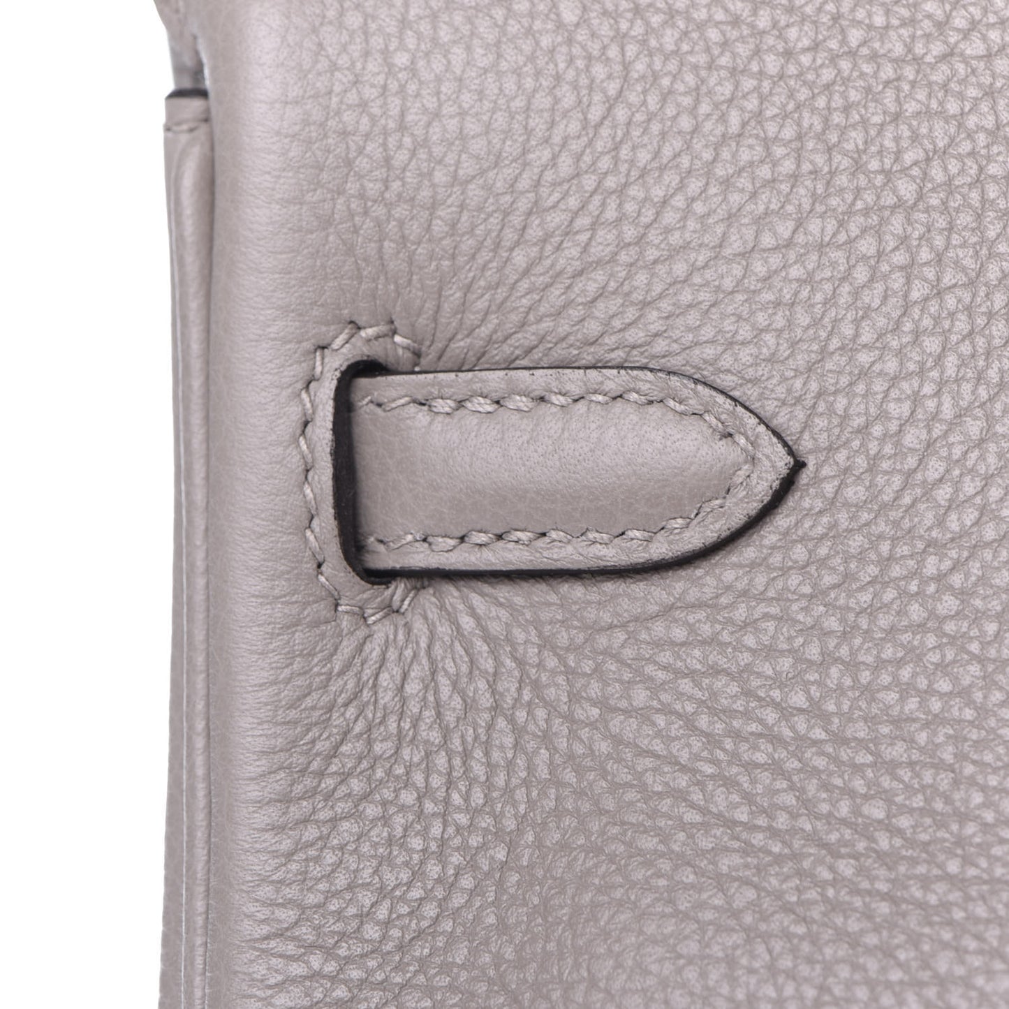Taurillon Novillo Birkin 25 Gris Asphalte