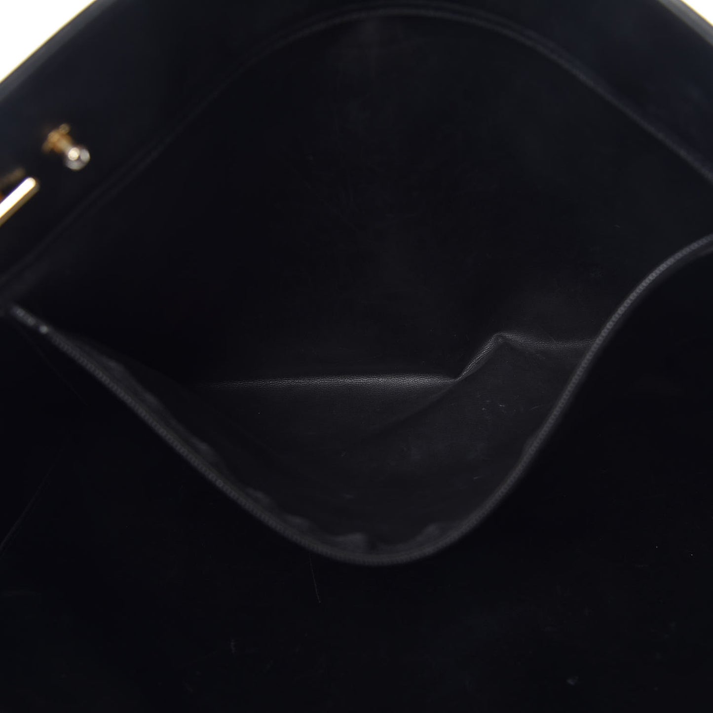 Lambskin Quilted Tote Black