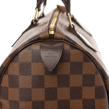 Louis Vuitton Damier Ebene Speedy 30 8 of 10