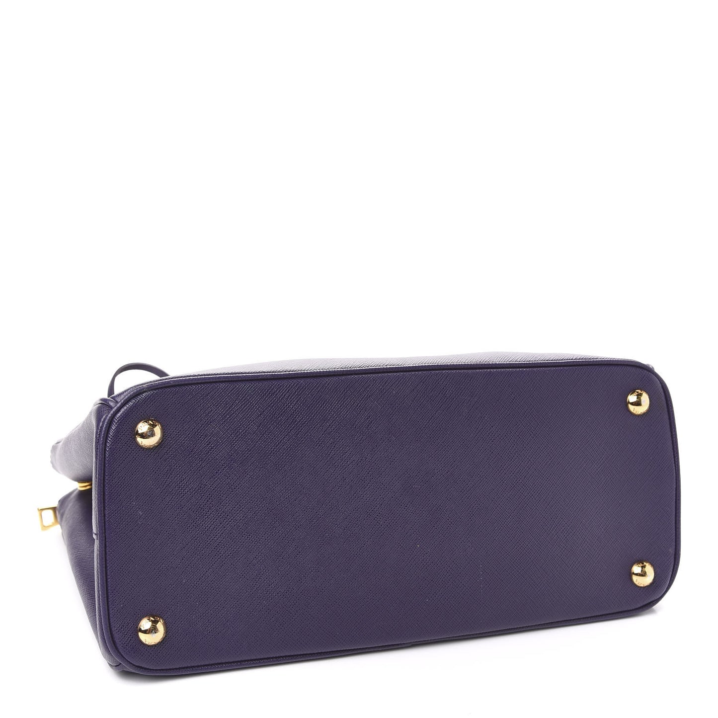 Saffiano Small Galleria Double Zip Tote Viola