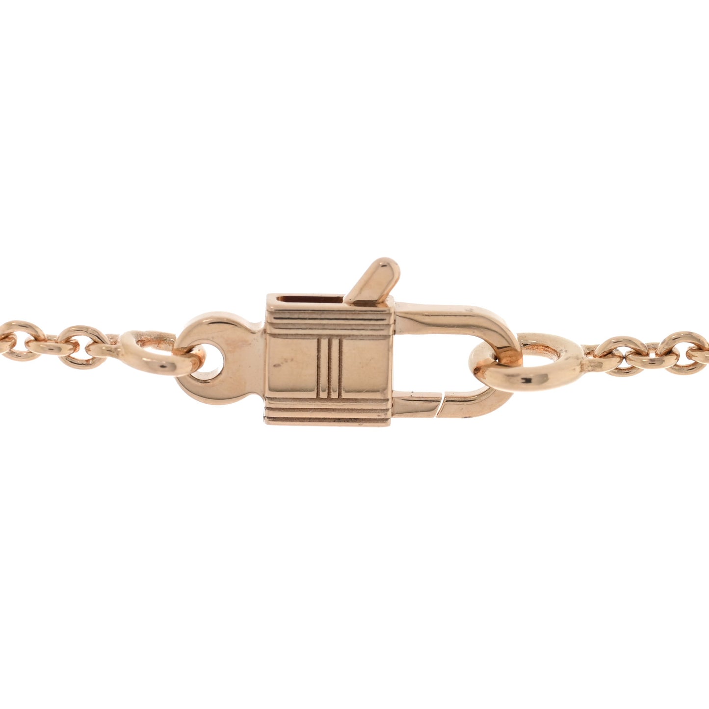 18K Rose Gold Diamond Constance Amulettes Pendant Necklace