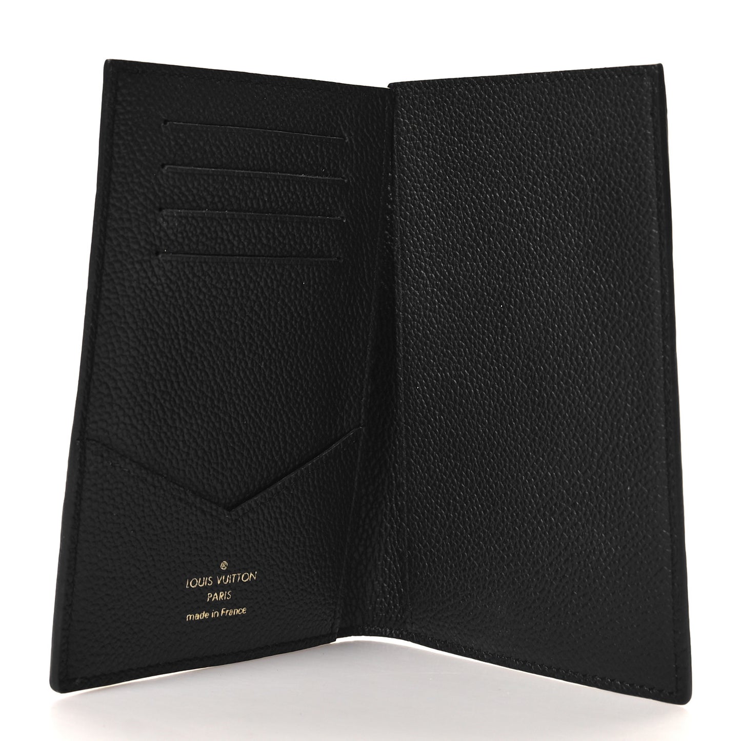 Empreinte Monogram Passport Cover Black