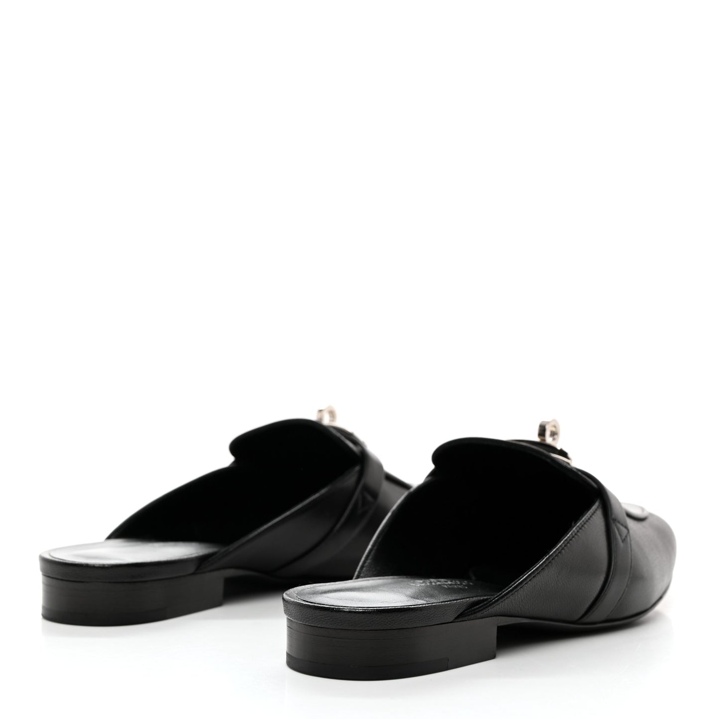 Goatskin Oz Mules 35 Black