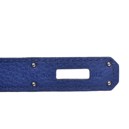 Hermes Togo Birkin 30 Bleu Electrique 14 of 30