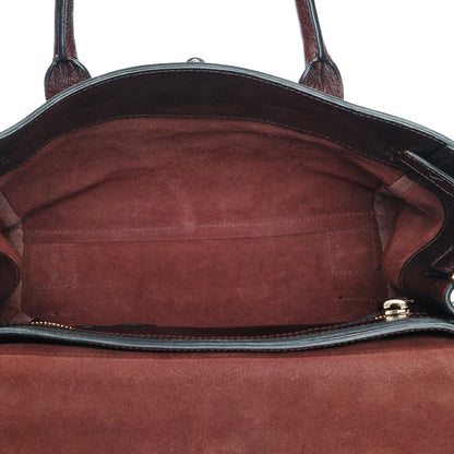 Mulberry Natural Leather Cara Delevigne Convertible Satchel Oxblood 5 of 7