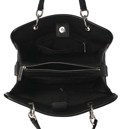 Chanel Caviar Stitched Shopping Tote Black 5 of 11