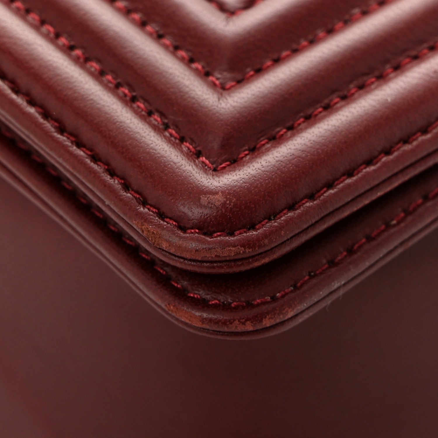 Chanel Lambskin Quilted New Medium Boy Flap Red 11 of 11