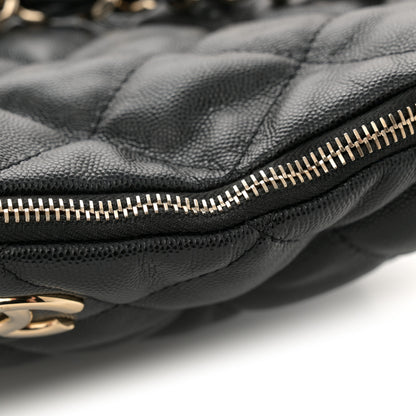 Chanel Caviar Quilted Daylight Hobo Black 11 of 11