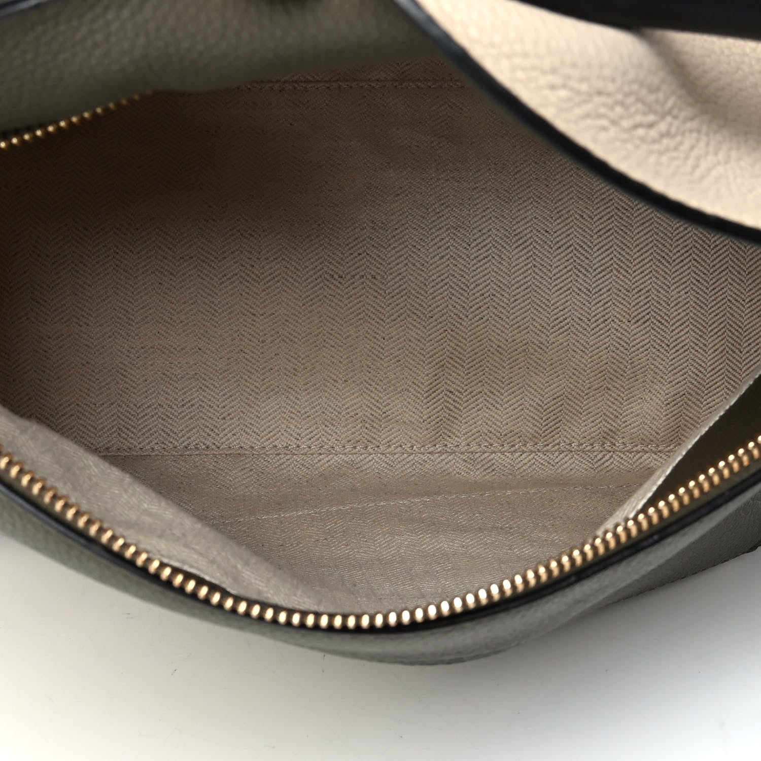 Loewe Grained Calfskin Medium Puzzle Bag Oat Khaki Green 4 of 7