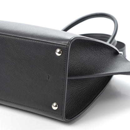 Fendi Vitello Dolce Petite 3jours Tote Black 6 of 9