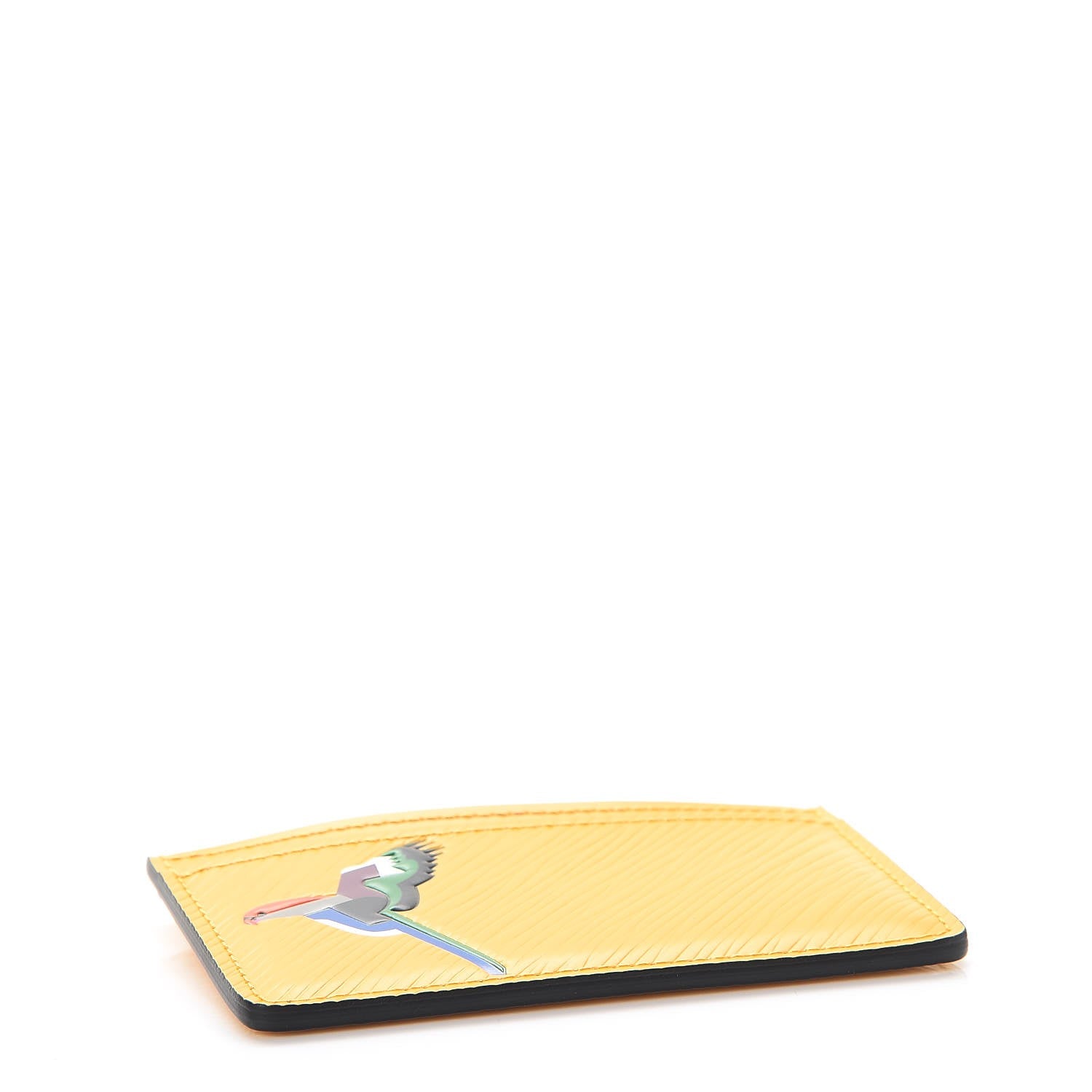 Louis Vuitton Epi Early Bird Card Holder Jonquille 4 of 8