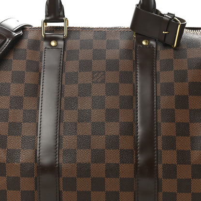 Louis Vuitton Damier Ebene Keepall Bandouliere 45 8 of 11