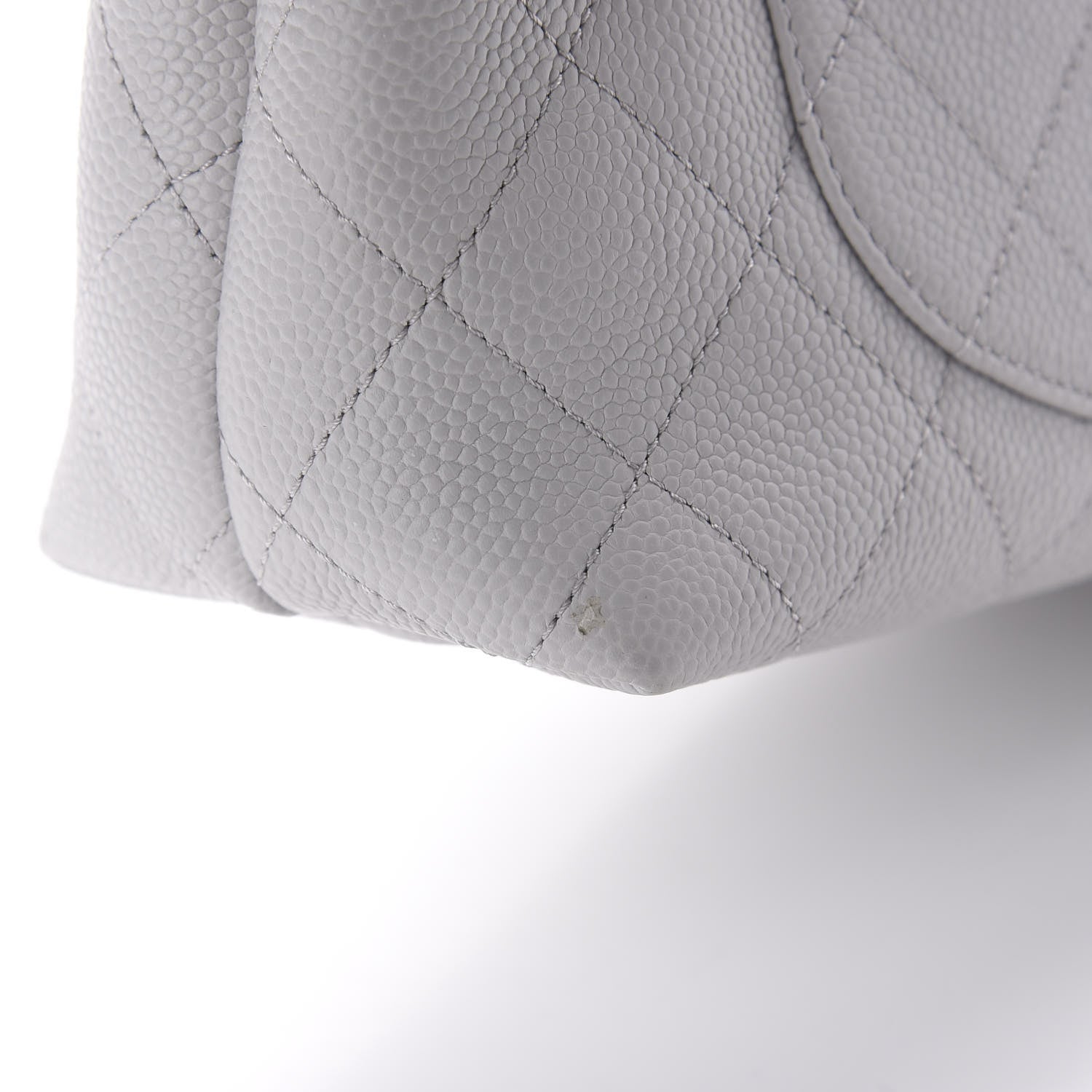 Chanel Caviar Quilted City Walk Flap Light Grey 8 of 11
